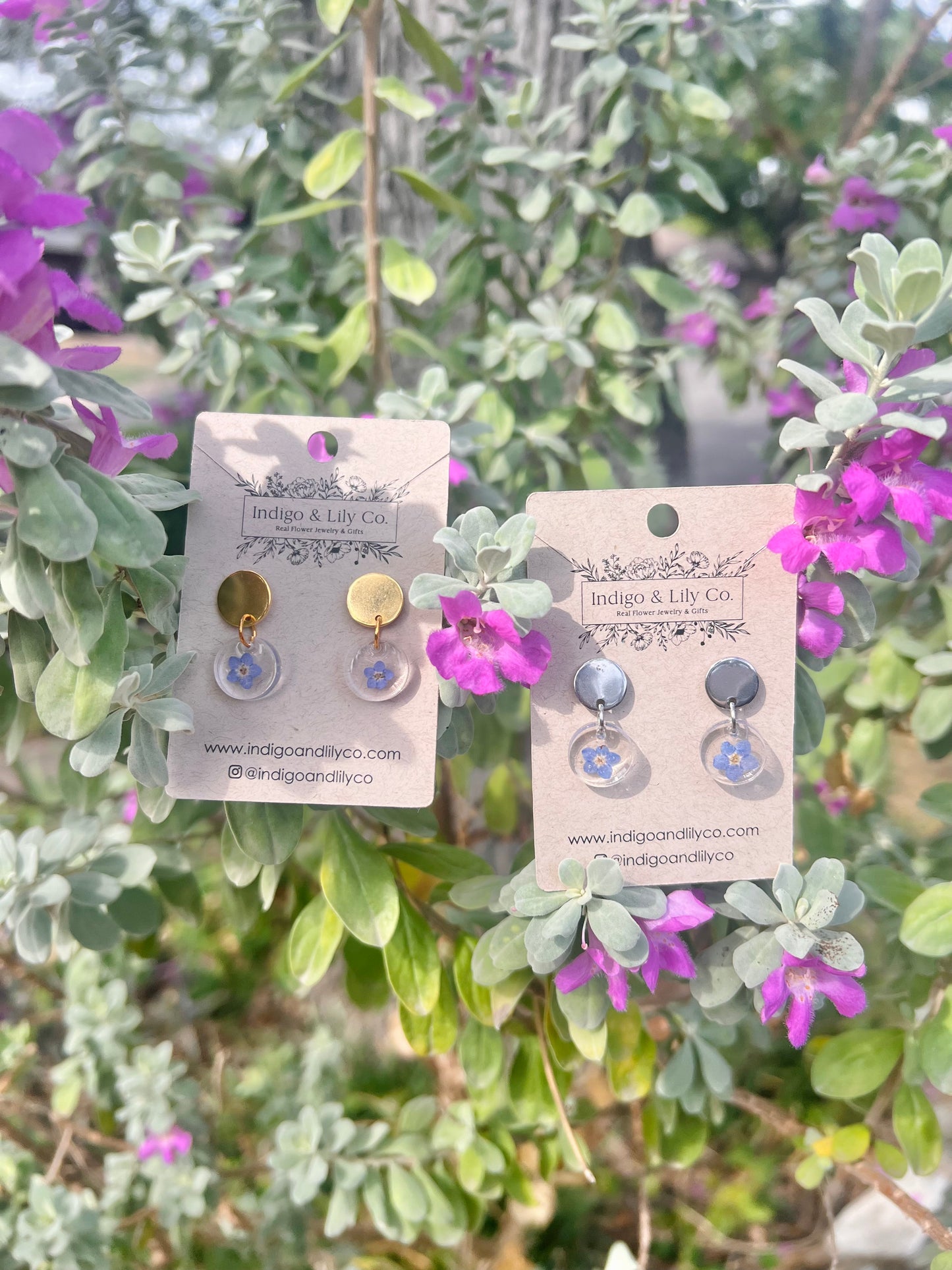 Forget-Me-Not Stud Earrings