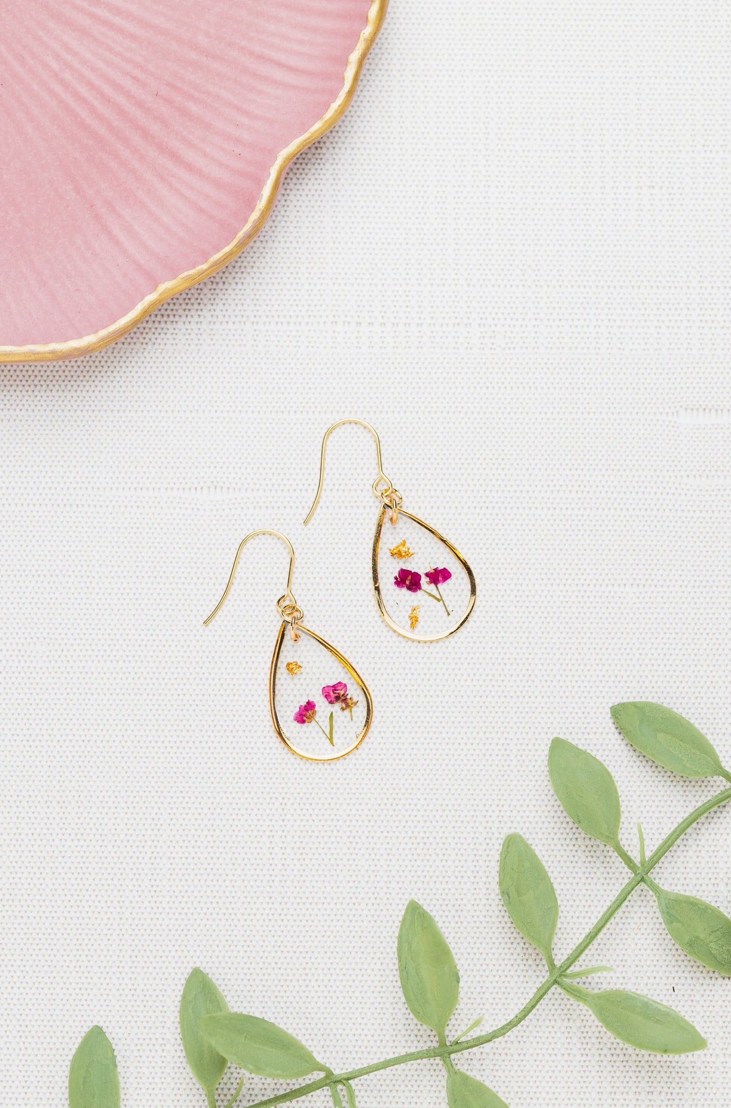 Alyssum Teardrop Earrings