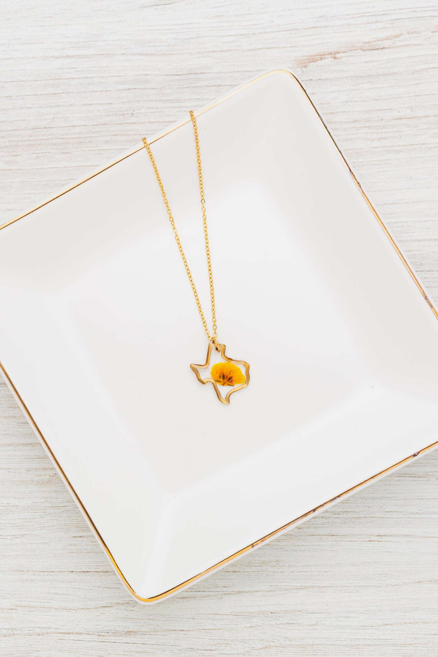 Texas Floral Necklace