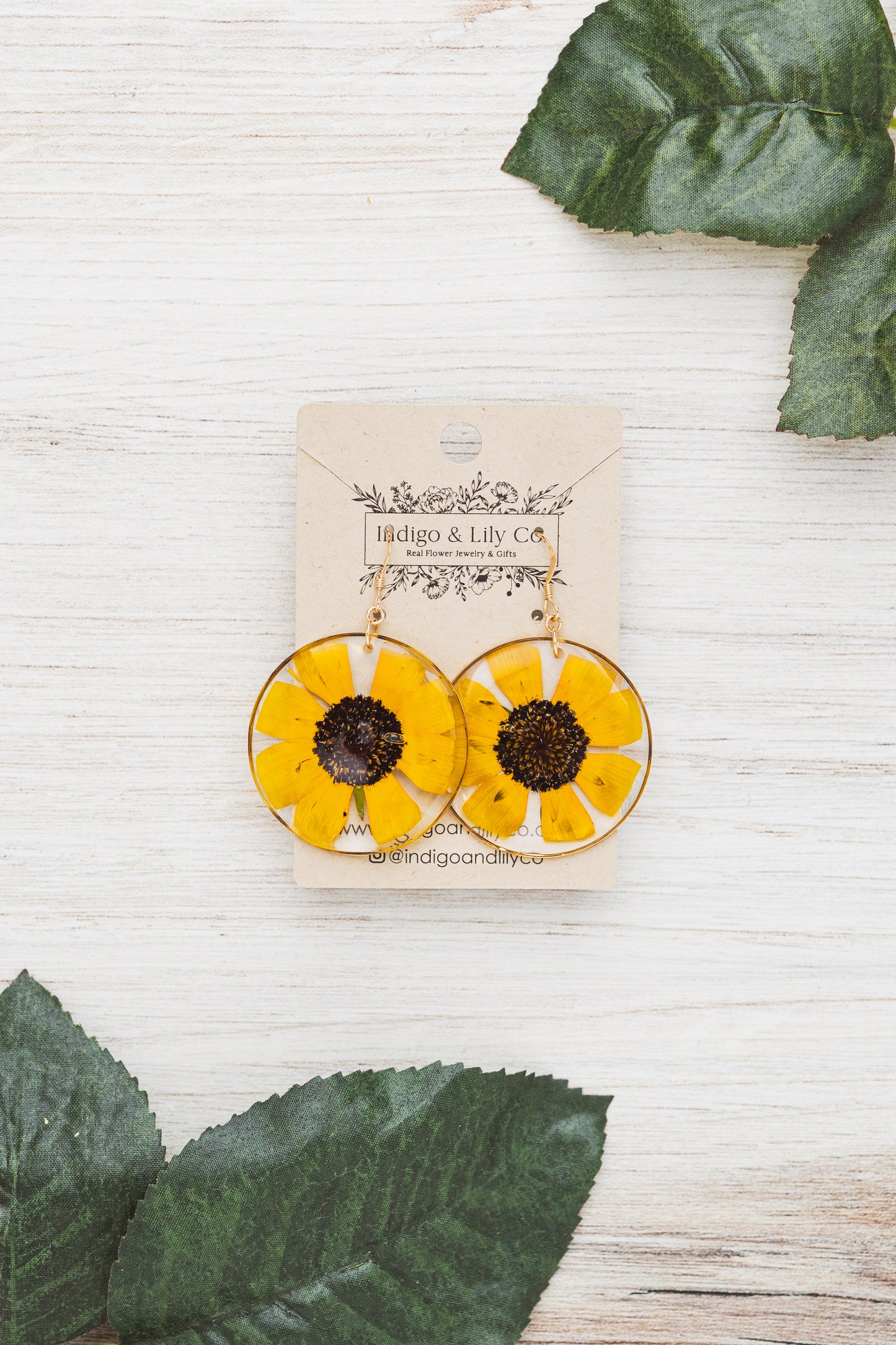 Sunflower Earrings