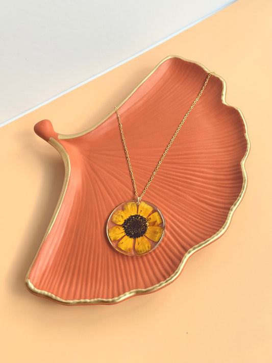 Sunflower Necklace