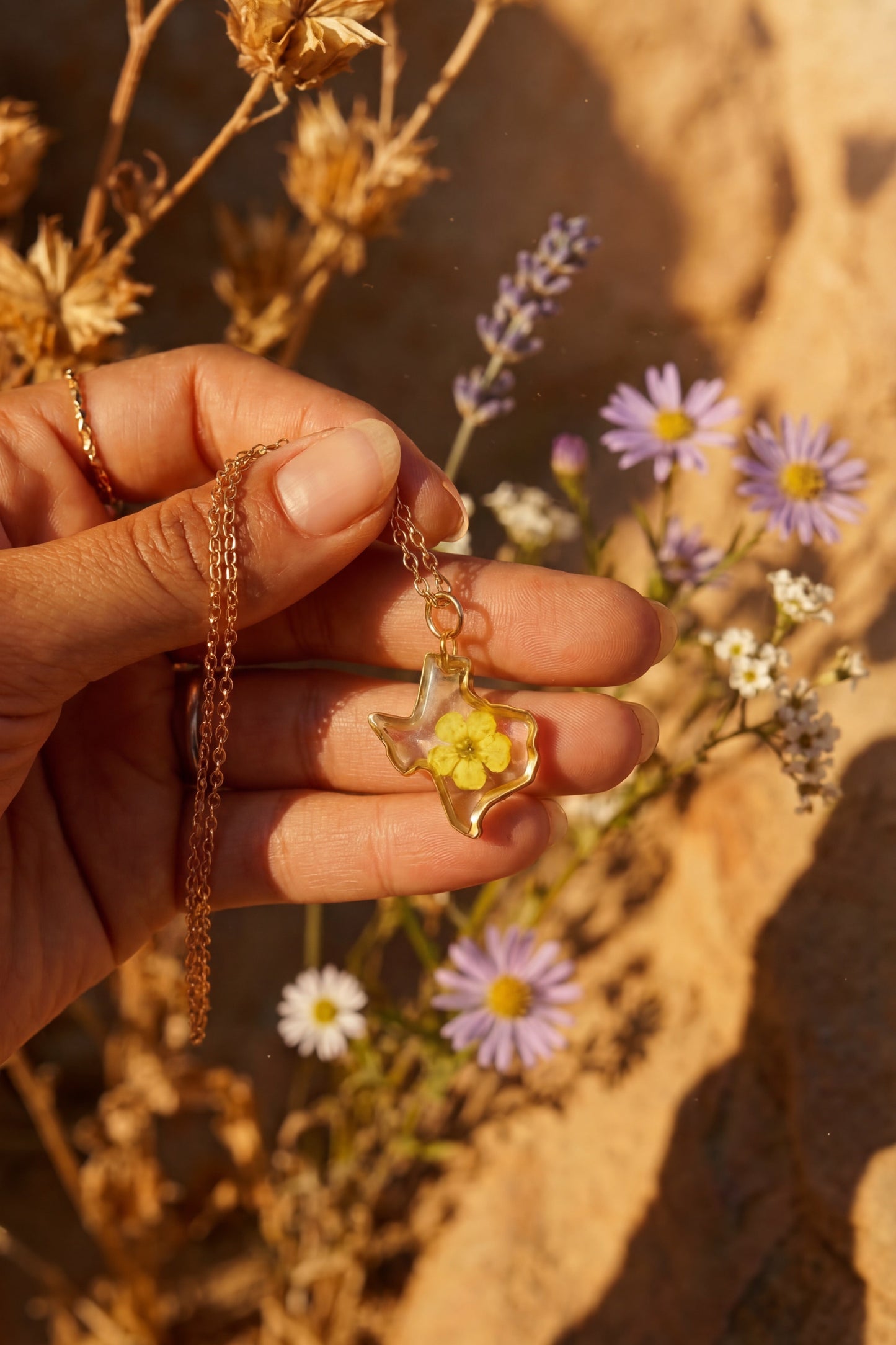 Texas Floral Necklace