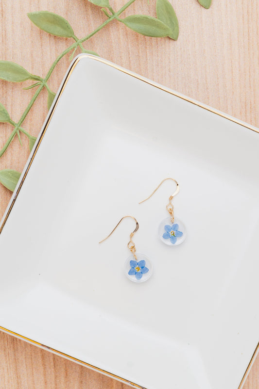 Forget-Me-Not Earrings
